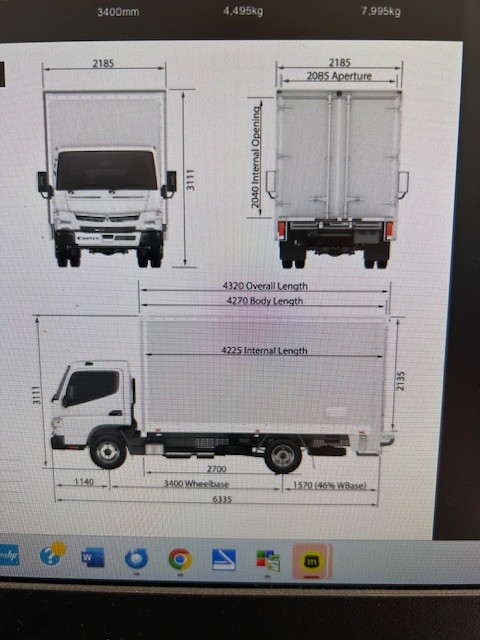2022 Mitsubishi Canter